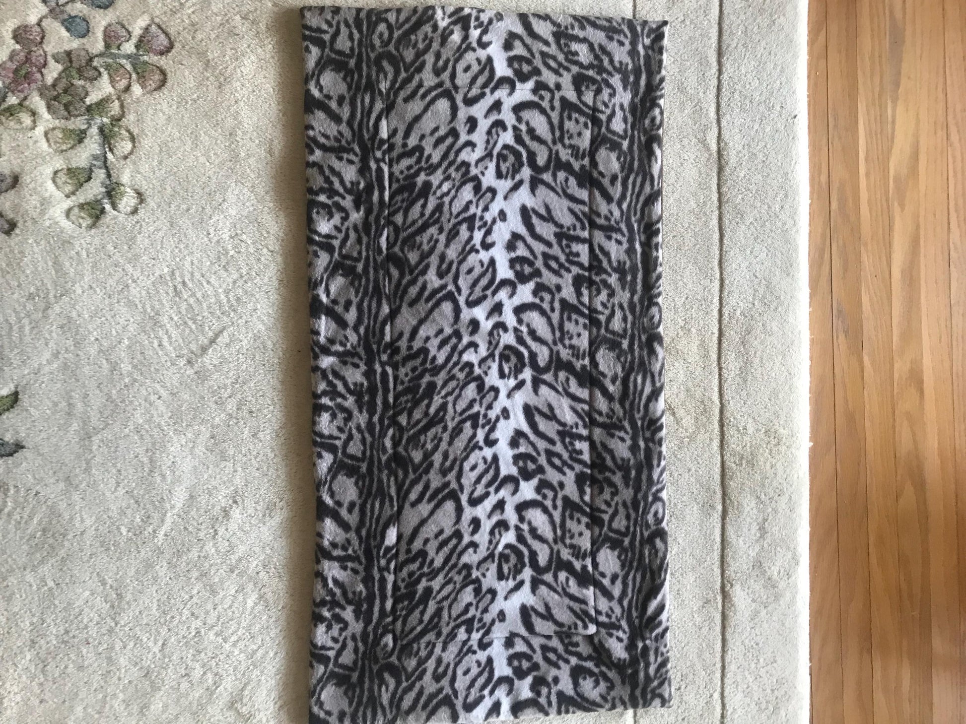 18x36 Oxbow Fleece Cage Liner - Animal Print Guinea Pig Bedding - Washable, Reusable Fleece Liner - Cage Liners Rabbit