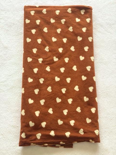 Guinea Pig Fleece Cage Liner, Heart Pattern Guinea Pig Fleece